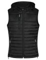 Dames Hoodie Bodywarmer HRM 1302 Zwart